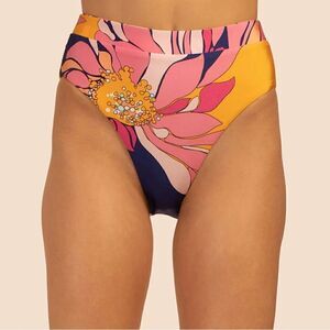 NWT TRINA TURK High Waisted Bikini Bottoms